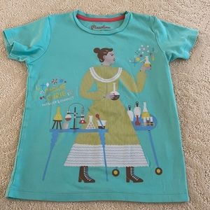 Marie curie girls shirt